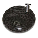 Tunturi Air Stepper Pad balanskussen zwart met handpomp voor thuisgebruik
