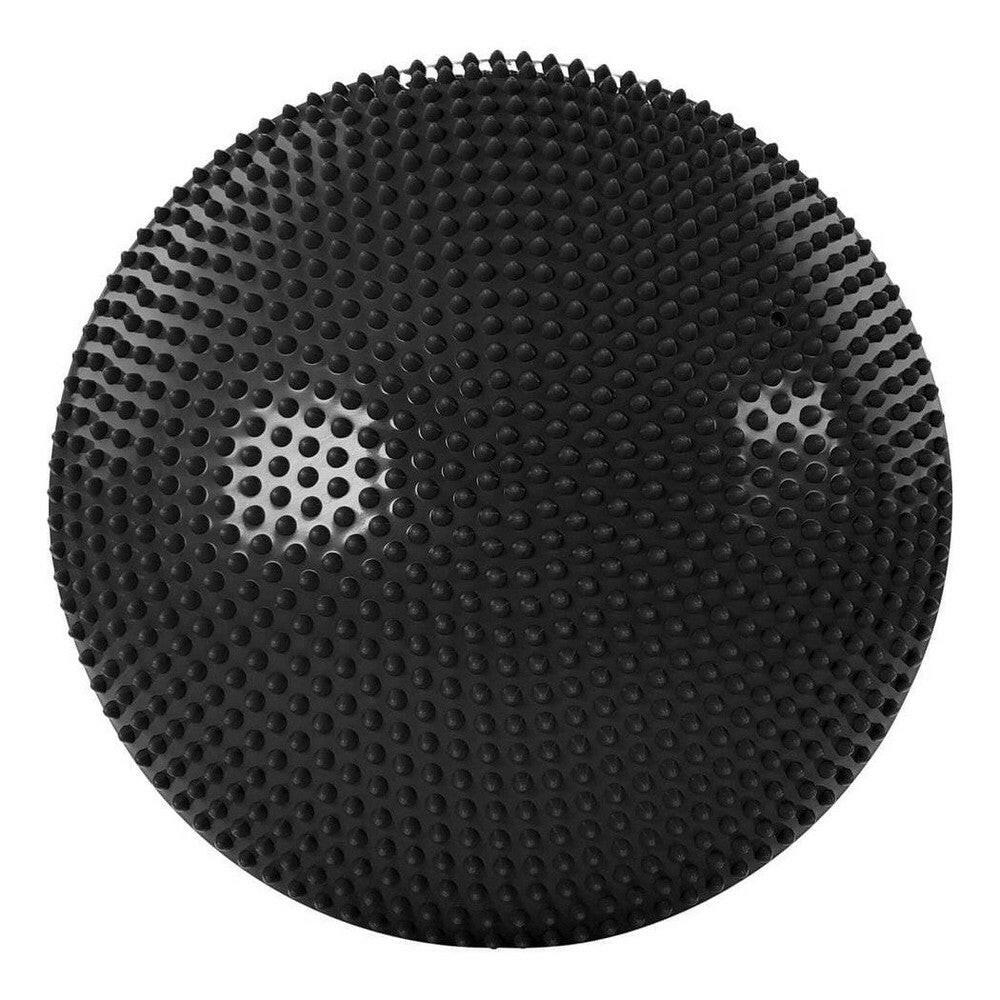 Tunturi Air Stepper Pad zwart close-up van bolvormige textuur en rand