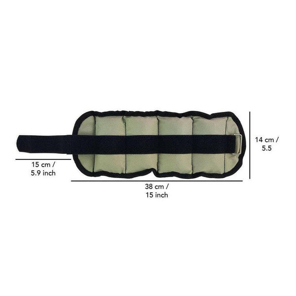 Tunturi enkelgewichten en polsgewichten set - TUN02037-Shopvoorgezondheid