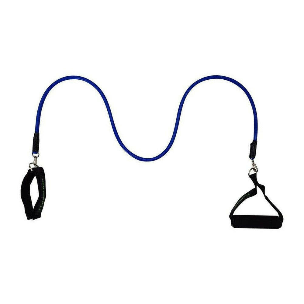 Blauwe Tunturi weerstandsband met combinatie van open greep en schuimhandvat