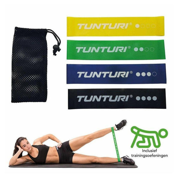 Tunturi weerstandsbanden set (4 stuks) - TUN02589-Shopvoorgezondheid
