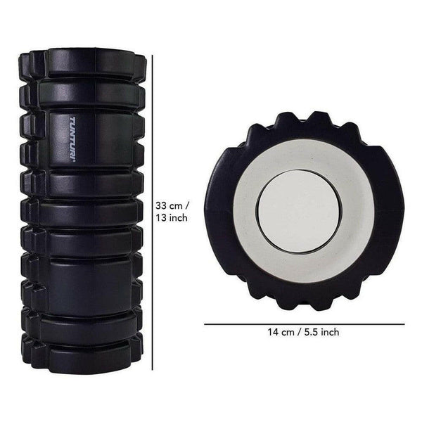 Tunturi Yoga Grid foamroller (33 cm) - TUN02957-Shopvoorgezondheid