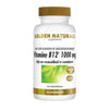 Golden Naturals Vitamine B12 1000 mcg zuigtabletten met methylcobalamine in voordeelpot van 240 stuks