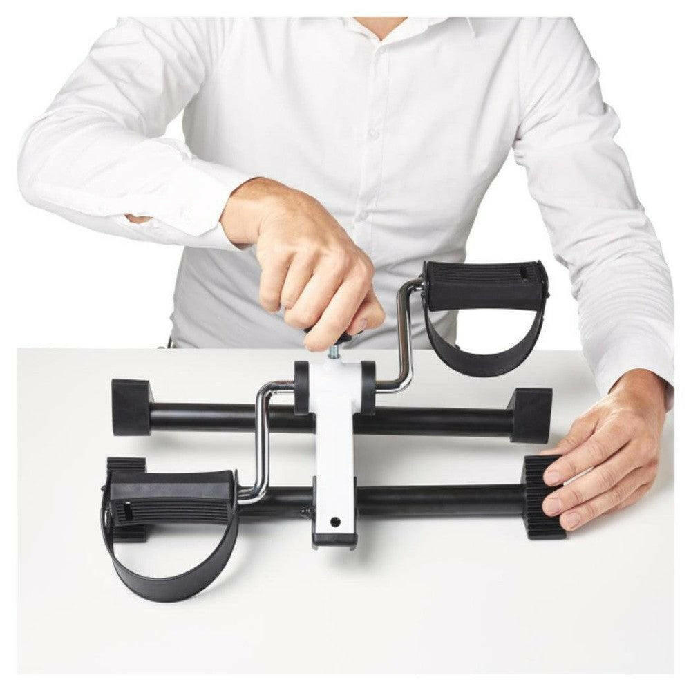 Vitility fietstrainer plat met verstelbare voetplaten