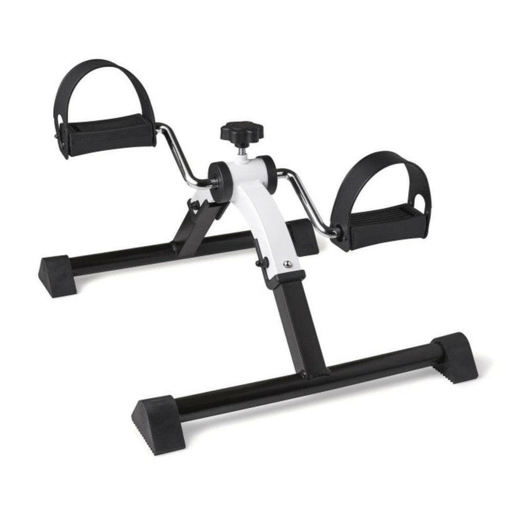 Vitility inklapbare fietstrainer wit en zwart statisch
