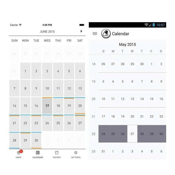 Vitility Smart pillendoosje (wit) - VIT91560-Shopvoorgezondheid