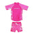 Zunblock uv-zwemkleding set (roze, maat 74/80) - SMI233054-074-Shopvoorgezondheid