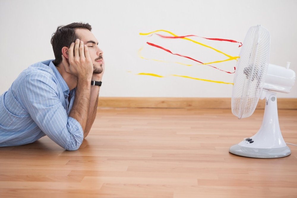 Extra verkoeling met een ventilator - Shopvoorgezondheid