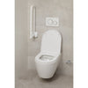 SecuCare Toiletbeugel opklapbaar Premium wit 60cm SecuCare Wandbeugel Shopvoorgezondheid