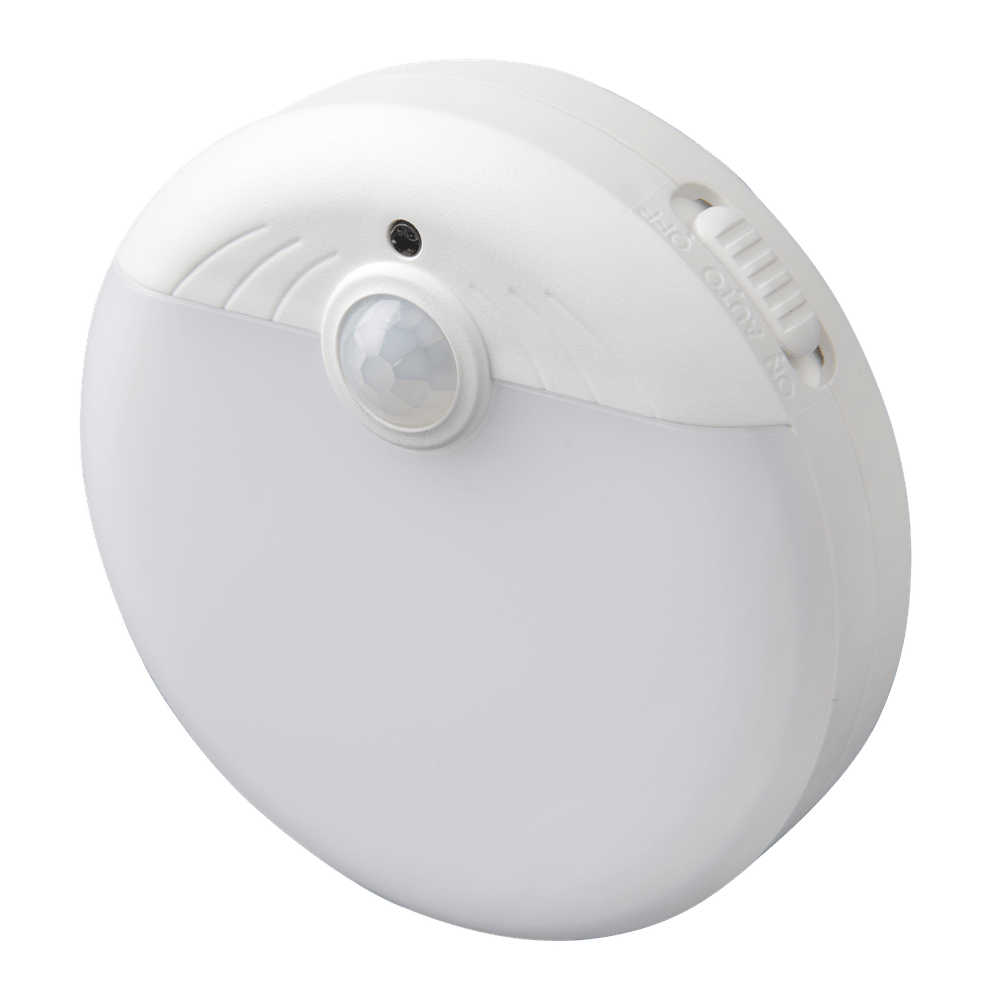 SecuCare LED-nachtlamp met ON/AUTO/OFF schakelaar en facettenstructuur sensor