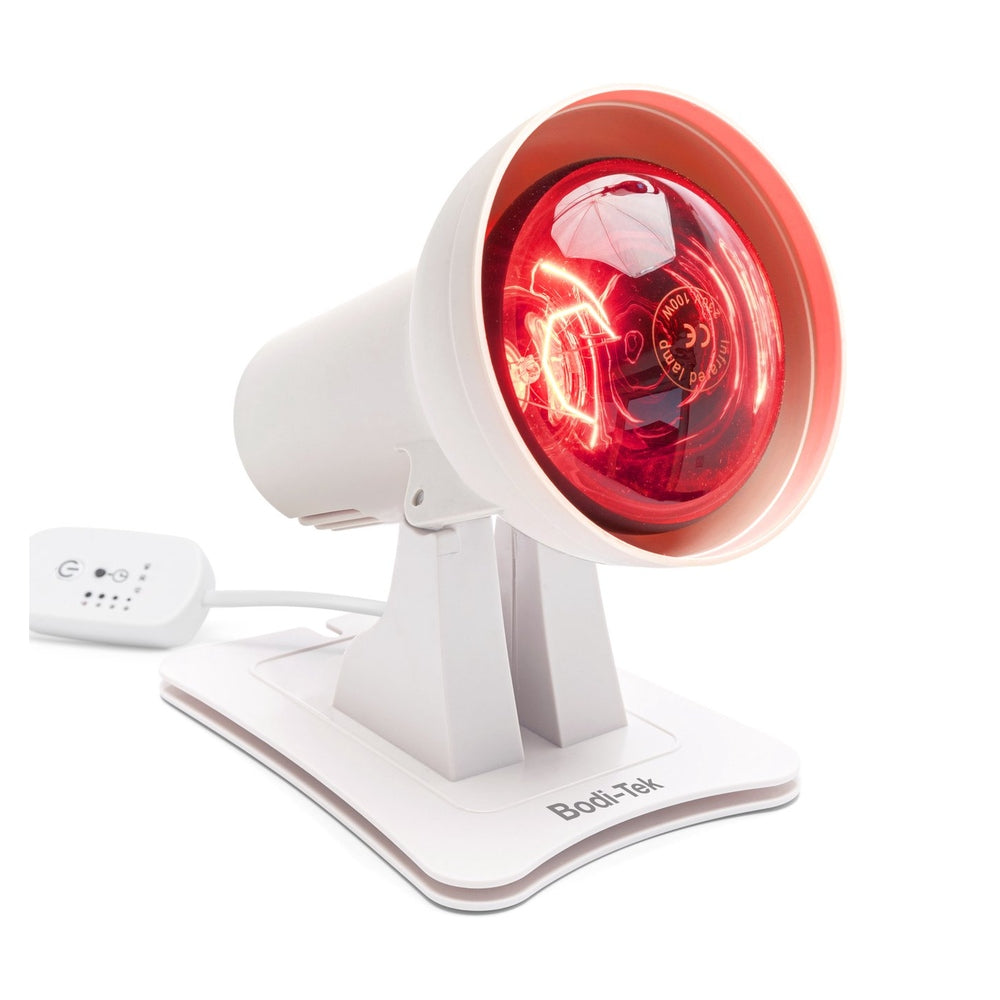 Bodi-Tek 150W infraroodlamp met verstelbare arm en afstandsbediening