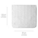 Medisana 1-persoons elektrische warmteonderdeken 150x80 cm met geborduurde randen