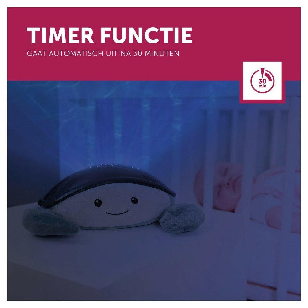 ZAZU Cody Krab projector met timer functie automatische uitschakeling