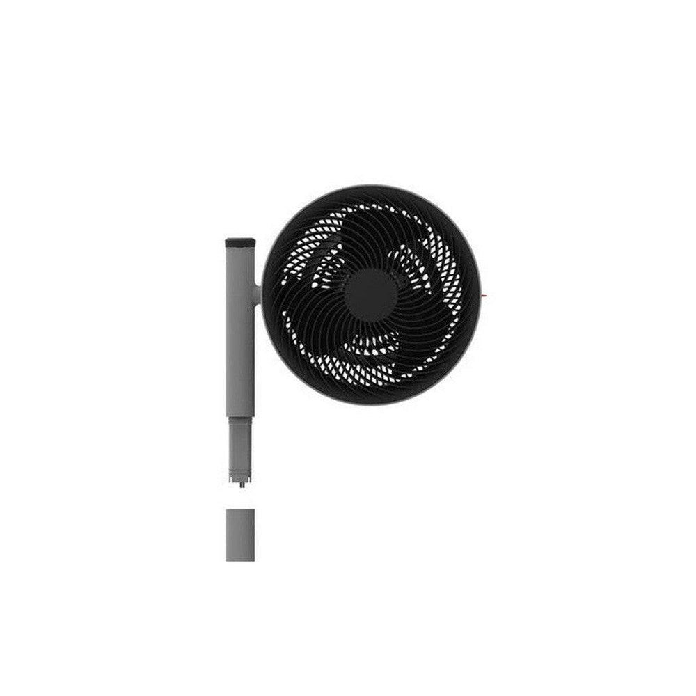 Boneco F225 statiefventilator zijaanzicht met opbouwbaar ontwerp