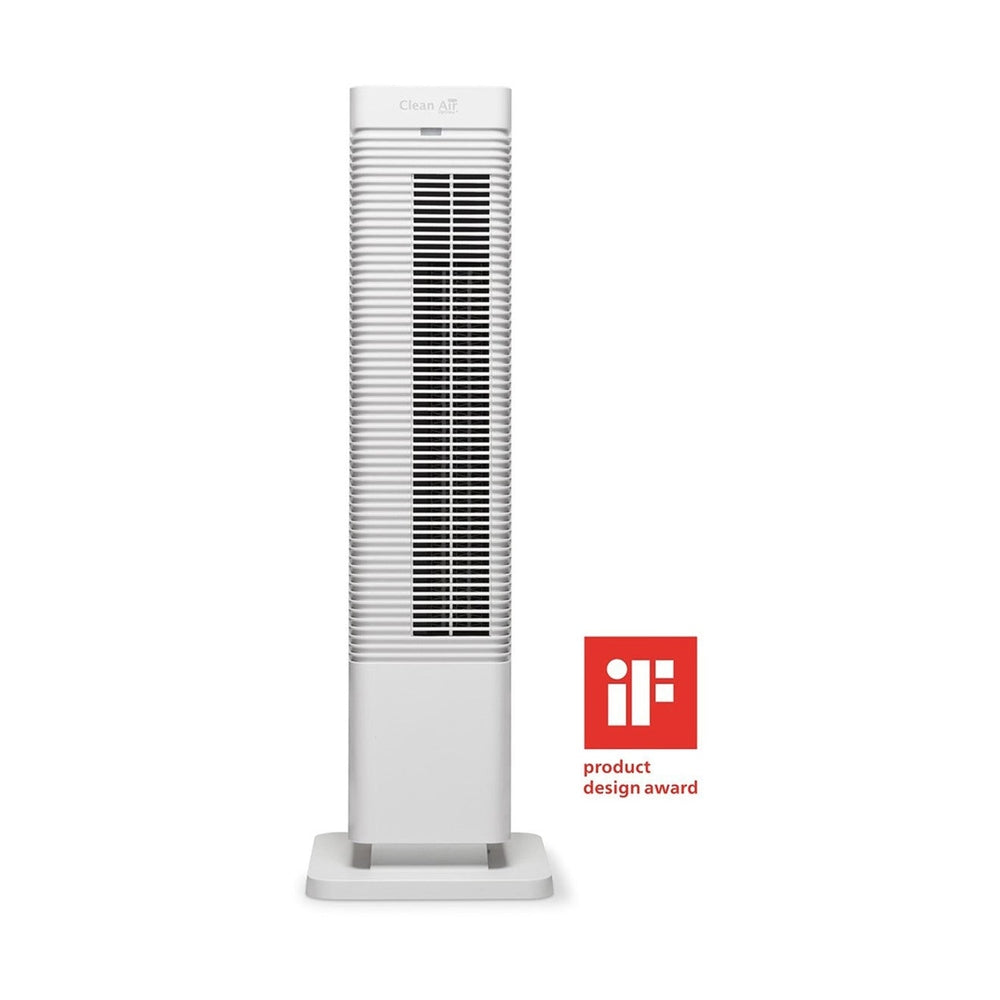 Clean Air Optima CA-904 iF design award winnende witte ventilatorkachel