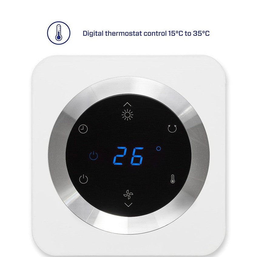 Afstandsbediening Clean Air Optima CA-904 met digitaal thermostaatdisplay 15-35°C