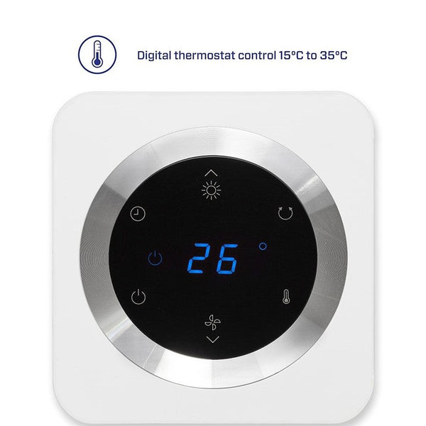 Afstandsbediening Clean Air Optima CA-904 met digitaal thermostaatdisplay 15-35°C