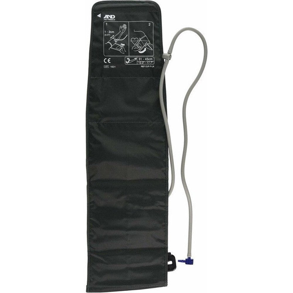 A&D SlimFit bloeddrukmanschet groot 31-45 cm, latexvrij met slang en connector