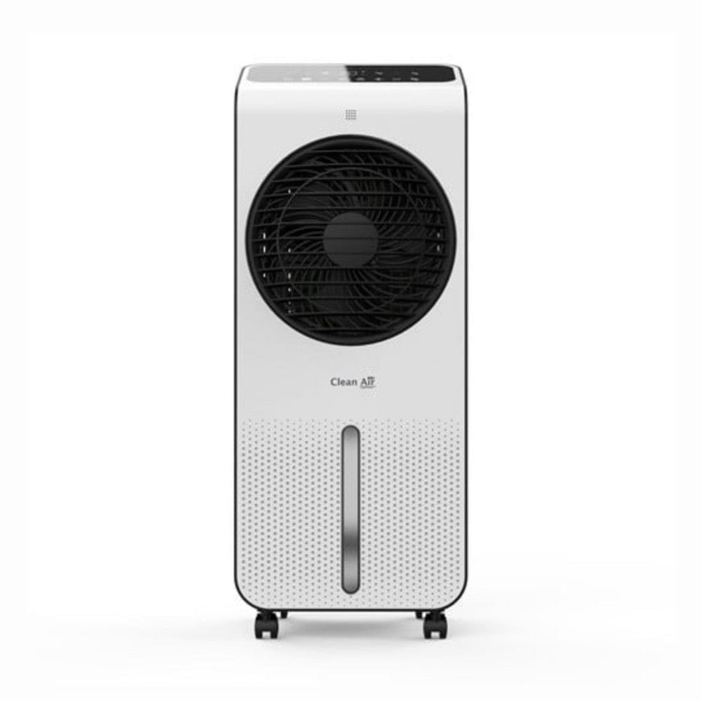 Witte Clean Air Optima luchtkoeler met waterpeilvenster en digitaal display
