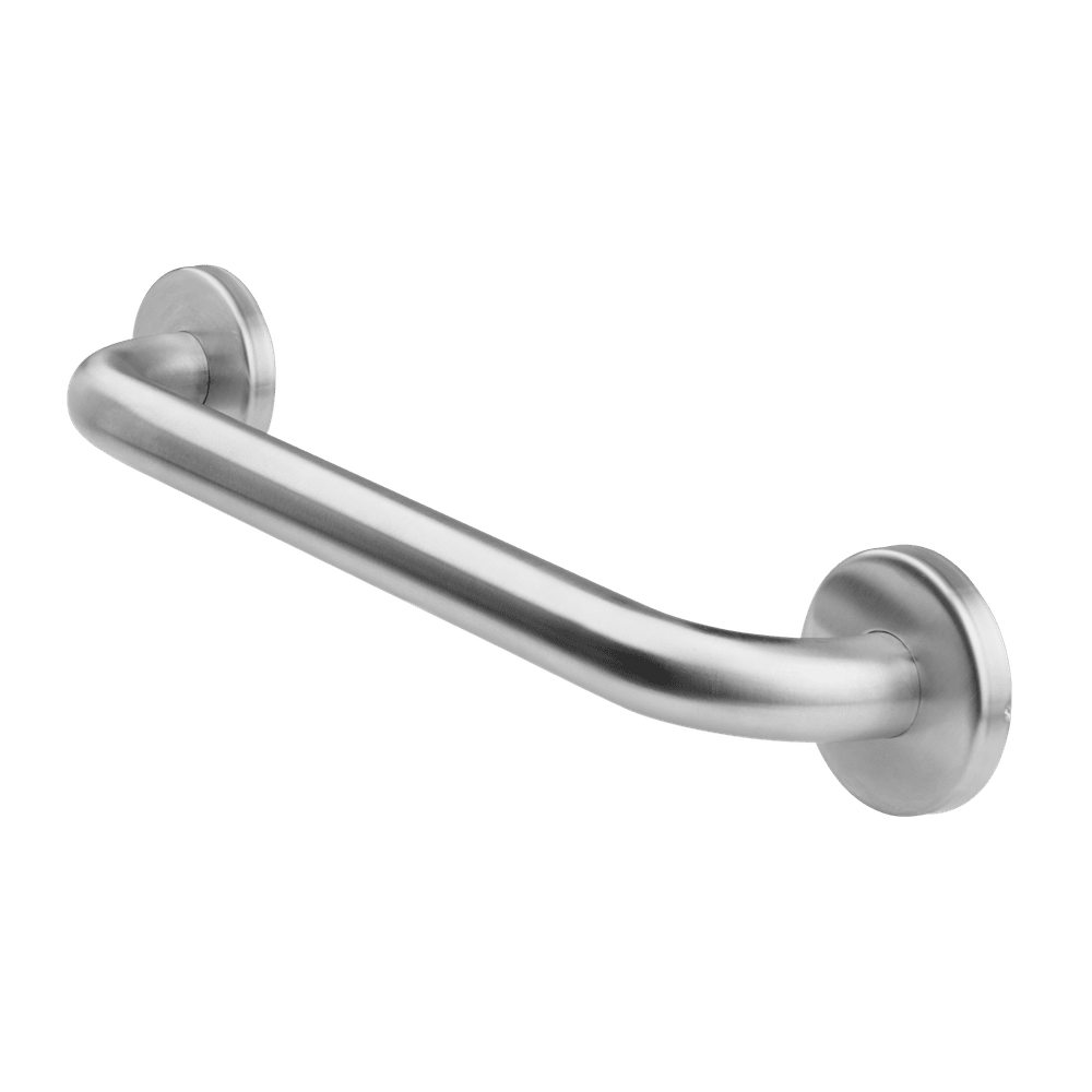 SecuCare RVS wandbeugel 25mm mat zilver gebogen voor badkamer
