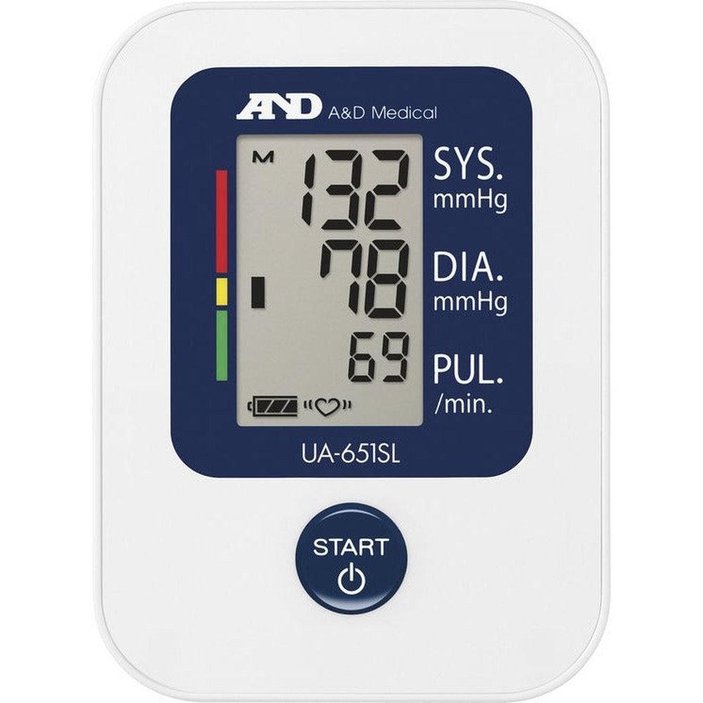A&D UA-651SL digitale display met kleurindicatie en START-knop