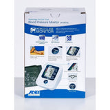 A&D UA-651SL bloeddrukmeter verpakking met WHO-indicator en geheugenfunctie