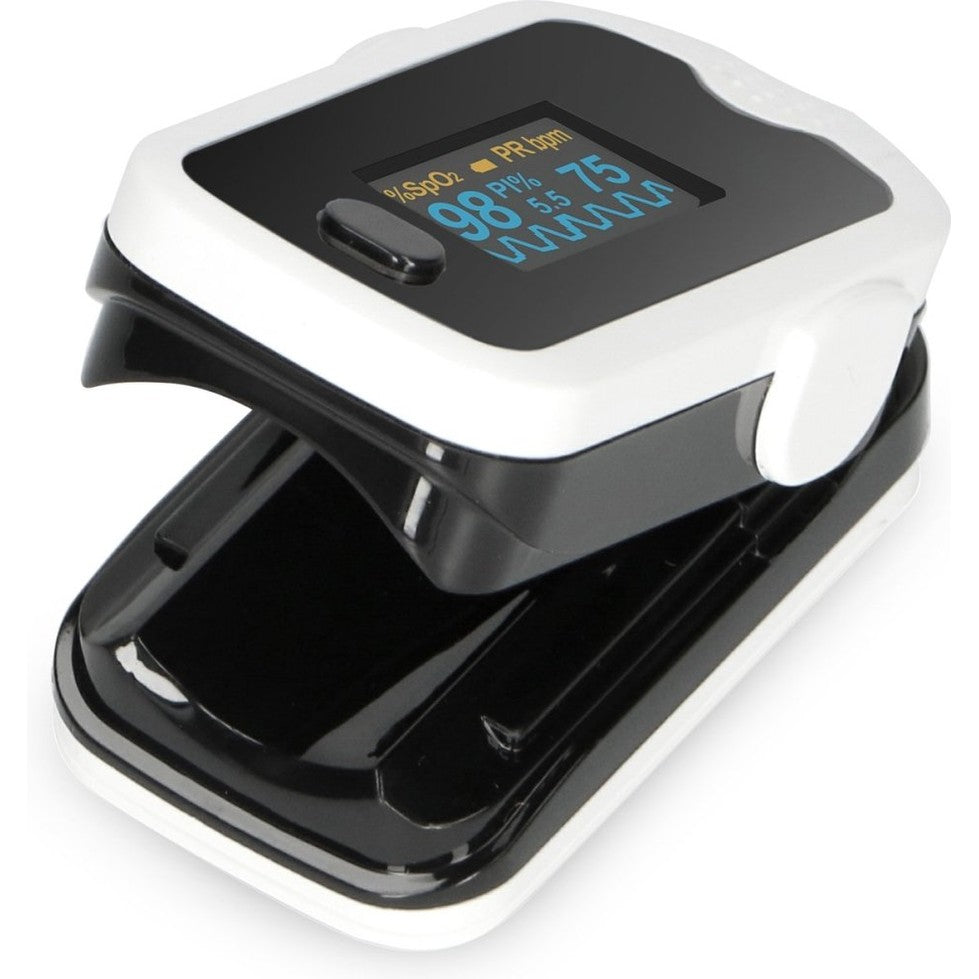 Alecto ACS-31 saturatiemeter met OLED-display en polsband
