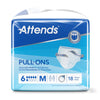 Attends Pull-Ons 6 - incontinentie broekjes - voor matige tot zware incontinentie - maat m - Shopvoorgezondheid