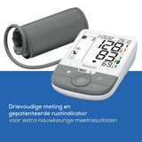Beurer BM 53 met drievoudige meting en gepatenteerde rustindicator voor nauwkeurigheid