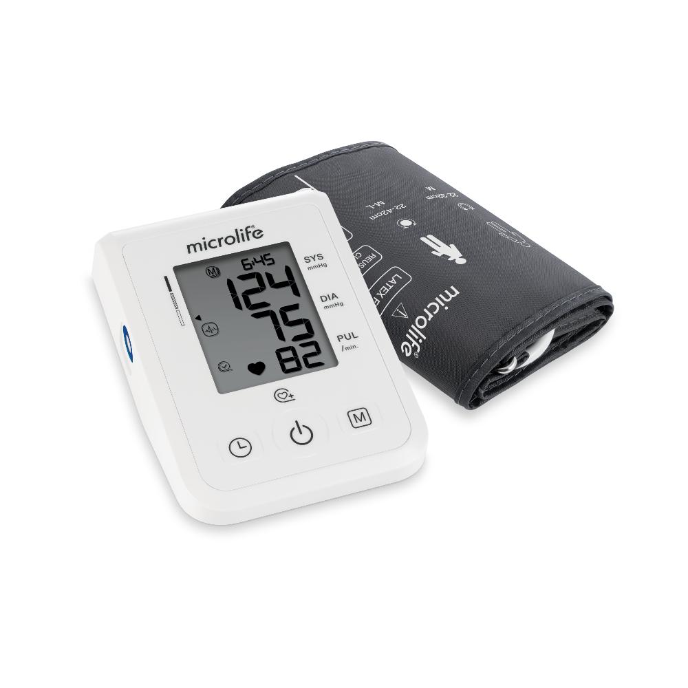 Microlife BP B1 Standard met zwarte latexvrije bovenarmmanchet en digitale meter