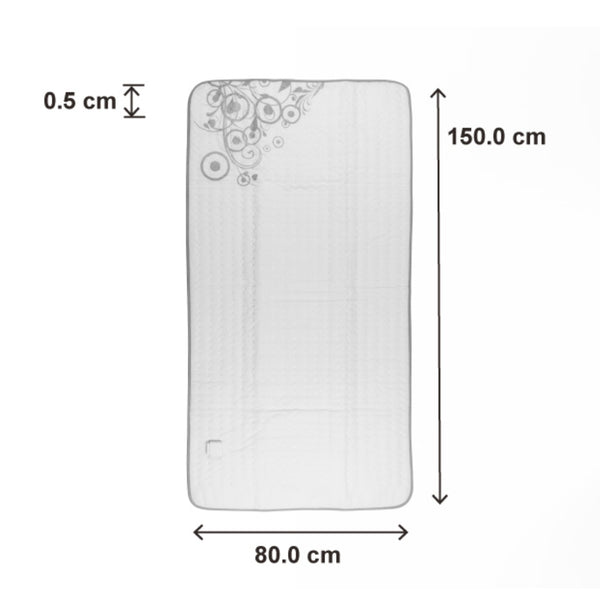 Lanaform S1 elektrische deken 1-persoons - afmetingen elektrische onderdeken - LAN05549-Shopvoorgezondheid