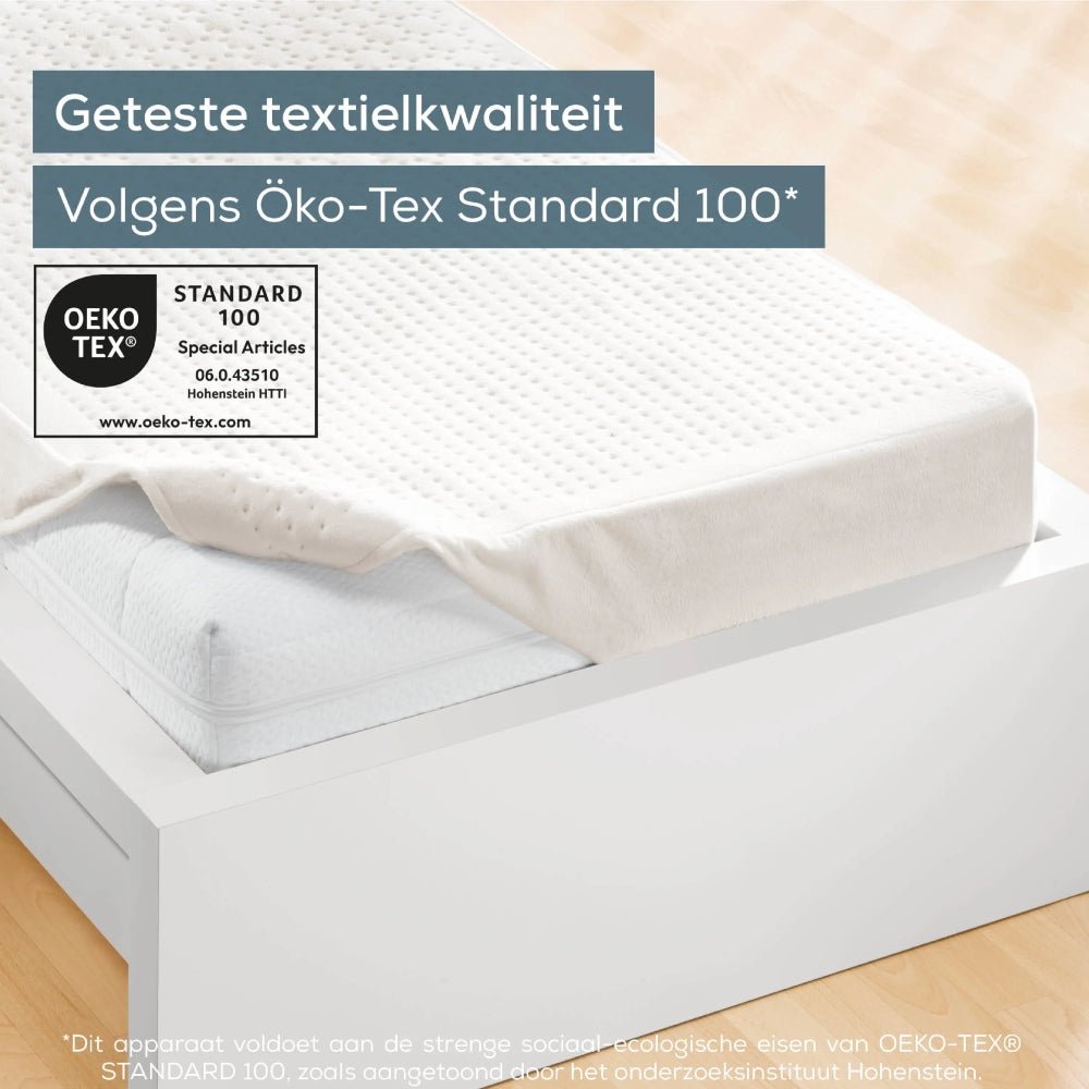 Geteste textielkwaliteit OEKO-TEX Standard 100 Beurer elektrische onderdeken
