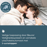 Beurer onderdeken met veiligheidssysteem en automatische uitschakeling na 1 uur