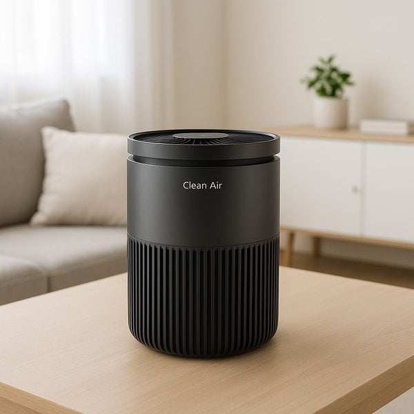 Clean Air Optima CA-503 smart luchtreiniger zwart met HEPA-filter voor ruimtes tot 30m²