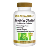 Golden Naturals Microbiotica 30 miljard probiotica en prebiotica met 60 maagresistente capsules