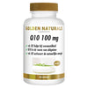 Golden Naturals Q10 100 mg supplement fles met 180 capsules en vitamine B2 tegen vermoeidheid