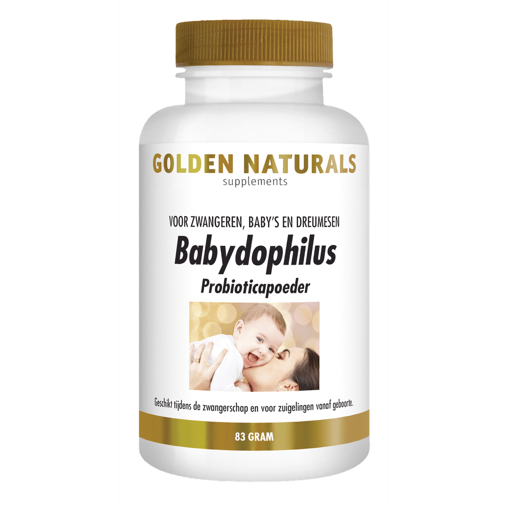 Golden Naturals Babydophilus probioticapoeder 83g flesje voor zwangeren en baby's