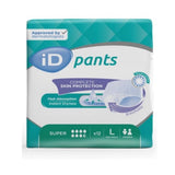 iD Pants Super incontinentiebroekjes L verpakking 12 stuks