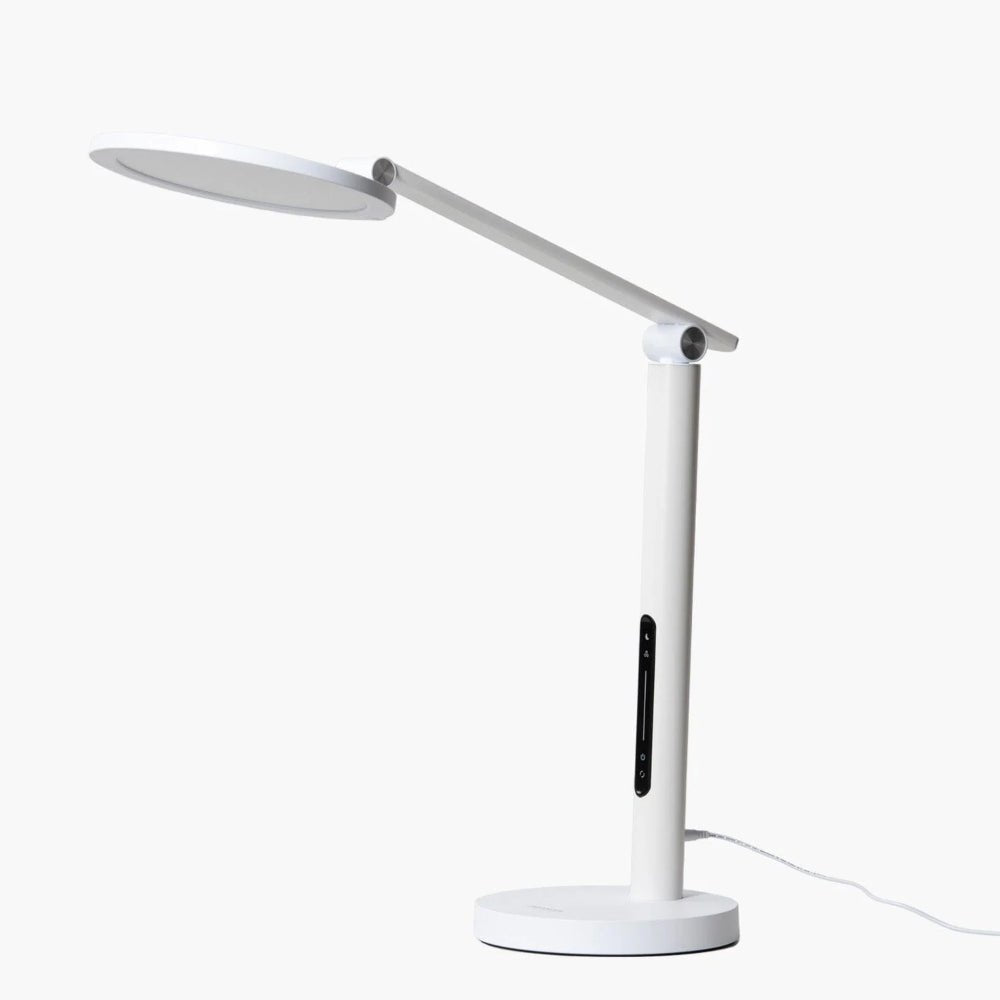 Innolux Oslo witte LED daglichtlamp met flexibele arm en ronde kap