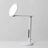 Witte Innolux Oslo lamp met verticale kap en horizontale arm