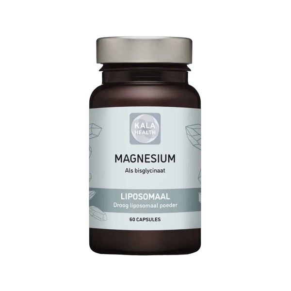 Magnesium bisglycinaat liposomaal 60 capsules vooraanzicht