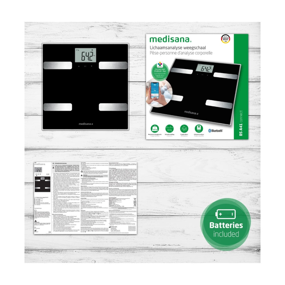 Medisana BS A41 Connect lichaamsanalyse-weegschaal