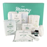 The Mommy box basis kraampakket inhoud en verpakking van CareBox Company