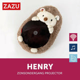 Zazu Henry de Egel zonsondergang projector met merklogo en functies