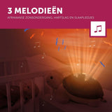 Babyprojector met Afrikaanse zonsondergang, hartslag en slaapliedjes