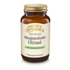 Essential Organics magnesium citraat supplementen in glazen fles met vitamine D3