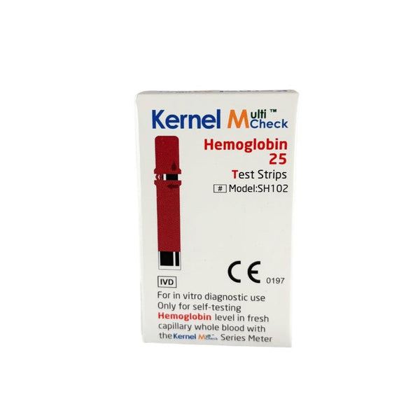 Kernel multicheck Hemoglobine teststrips (25)