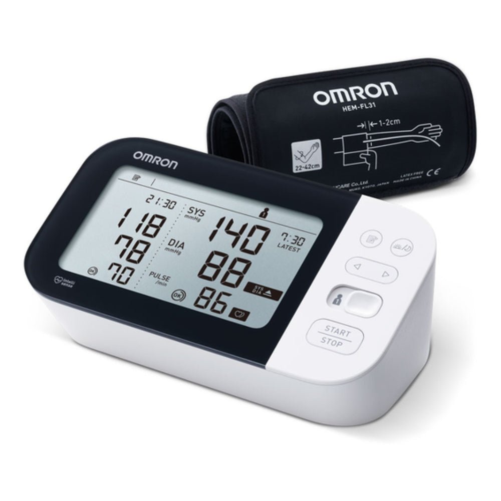 Omron M7 Intelli IT AFib bloeddrukmeter met HEM-FL31 manchet