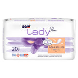 Seni Lady Slim MINI PLUS incontinentieverband verpakking 20 stuks met discreet ontwerp en ademend