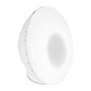Profielwitte ronde lichtwekker met Wi-Fi knoppen en sensorzone